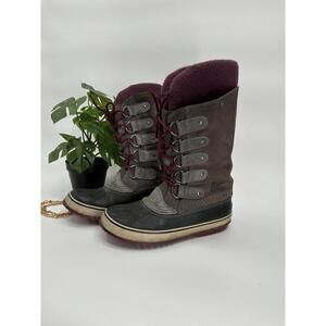 Sorel Joan of Arctic Knit Winter Waterproof Snow Boots Women 9.5